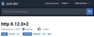 新的Flutter web Beta 版本支持 3 pub.dev 包的详情页面显示了关于 SDK 和平台兼容性的标签