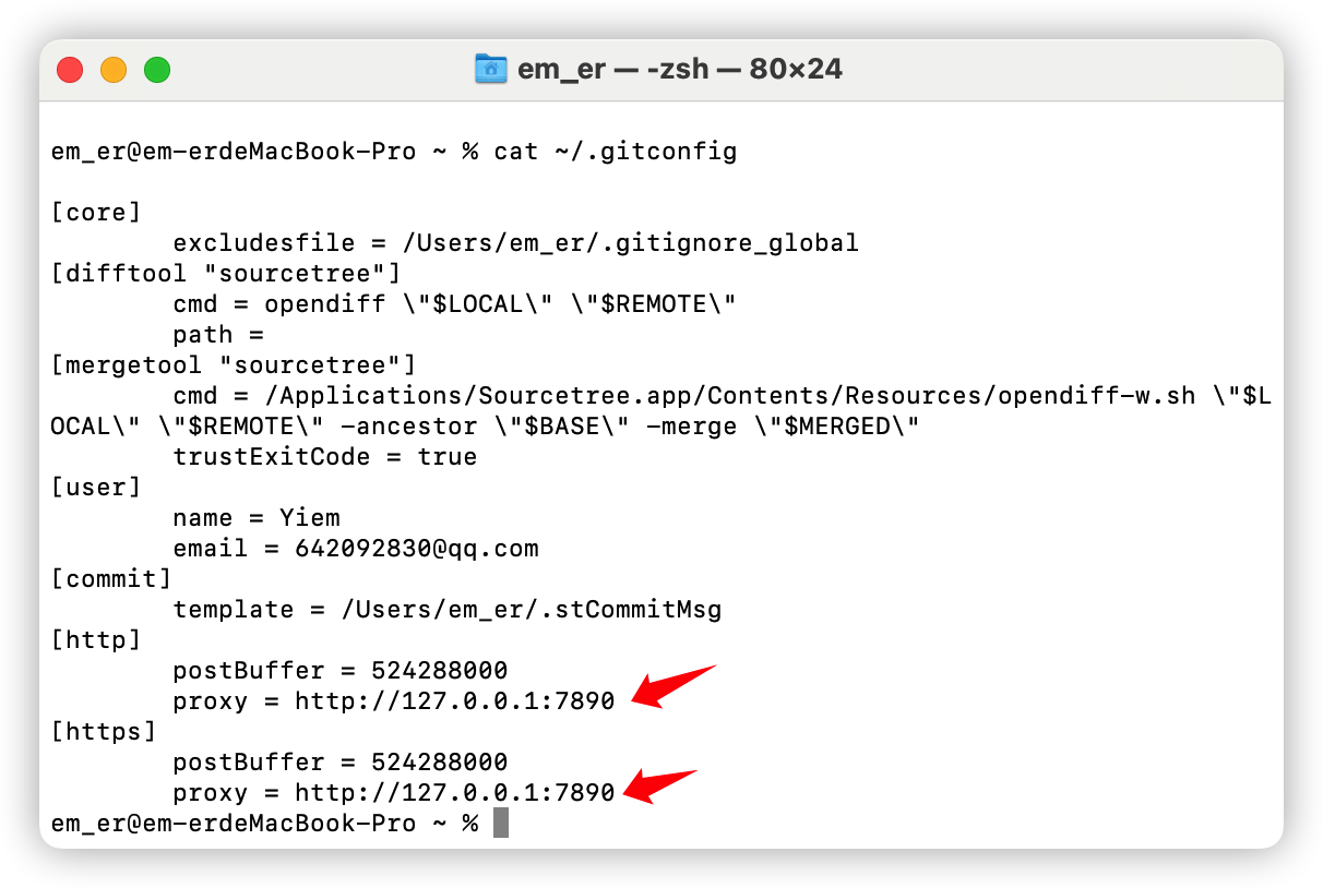 cat ~/.gitconfig